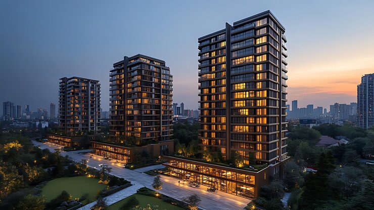 Casagrand Arcobaleno 4 BHK luxury ready to move apartments in R.K. Salai near Medavakkam Chennai