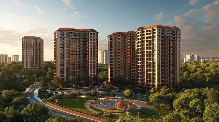 Casagrand Linore under construction 2 & 3 BHK apartments in Goparasanallur